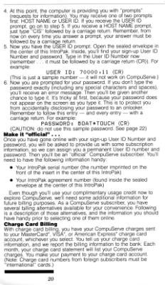 [CompuServe IntroPak page 20/44 
Start Getting the Most from Your Computer Now, It's Easy! (3/6)]